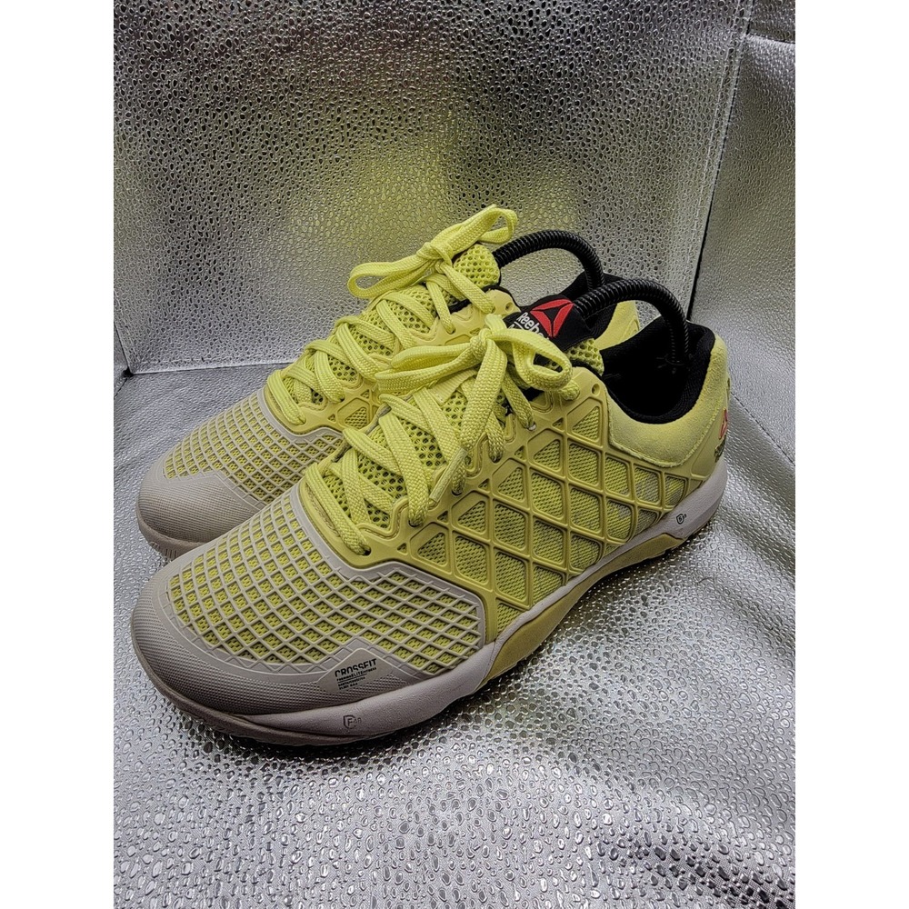 Reebok Crossfit Nano 4.0 CF74 Women's Cross Training Shoes Yellow Size 9.5